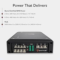 Rockville RXD-F30 2400W 4-Channel Car Amplifier — image 8