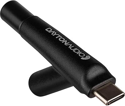 Dayton Audio iMM-6C Calibrated USB-C Measurement Microphone