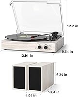 TANLANIN TE-003GW Vintage Bluetooth Turntable — image 8