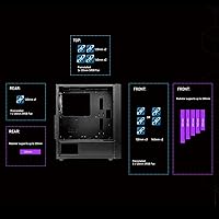 Raidmax X921 Mesh Airflow Gaming PC Case — image 5