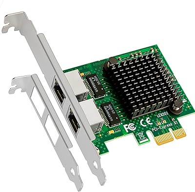 GLOTRENDS LE8202 2-Port PCIe Network Card
