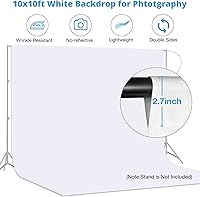 Aimosen 10x10 FT White Backdrop — image 5