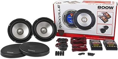Rockville RVL6KIT 6.5″ Component Car Speakers