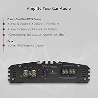 Rockville RVT-1 2-Channel Car Amplifier — image 8