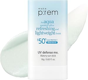 MAKE P:REM UV Defense Me. Watery Sun Stick SPF 50+ PA++++ 0.63 fl. oz. Review
