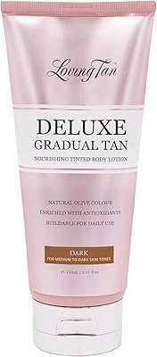 Loving Tan Deluxe Gradual Tan Lotion, Dark – 5.07 Fl Oz