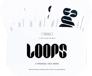 LOOPS Dew Cloud Ultra Hydrating Hydrogel Face Mask - 5 pc Review