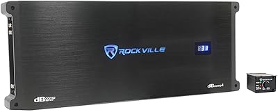 Rockville dBcomp4 3000W Mono Car Amplifier