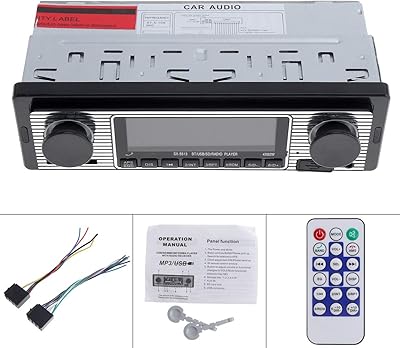 ePathChina 12V Bluetooth Car Radio MP3 Player