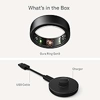 Oura Ring Gen3 Horizon - Stealth - Size 10 — image 8