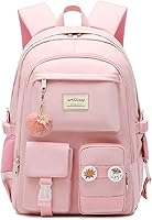 Caoroky Knight Women Backpack for Girls, Pink, Large — image 1