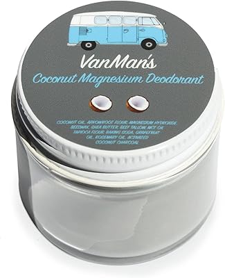 Vanman’s Handmade Coconut and Magnesium Deodorant 2.8oz