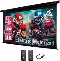 Akia Screens 125-inch Motorized Projector Screen — image 1