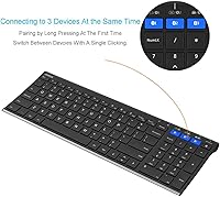 Arteck HB193 Bluetooth Keyboard — image 2