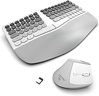 LgnitionKeys LK02 Ergonomic Wireless Keyboard and Mouse Set — image 1