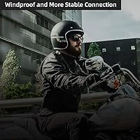 JZAQ BT30 Motorcycle Helmet Bluetooth Headset — image 2