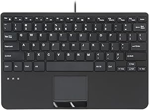 Perixx PERIBOARD-525 US Wired Mini USB Keyboard with Touchpad Review