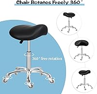 Antlu Saddle Stool Without Backrest Black — image 5