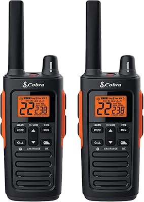 Cobra RX680 Walkie Talkies 2-Pack