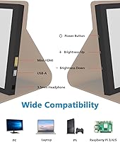 JUN-ELECTRON 7 Inch Mini HDMI Touchscreen Monitor — image 3