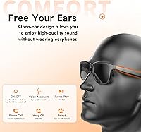 Fecoul G10Z Smart Glasses with Sun Lens — image 5