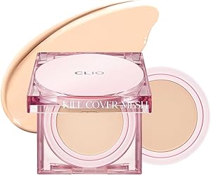 CLIO Kill Cover Mesh Glow Cushion Foundation 23N Ginger (15g*2) Review