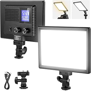 Neewer 9″ LED Video Light Panel NL-116AI Review