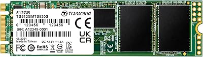 Transcend MTS800 512GB M.2 SATA III SSD
