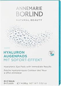 ANNEMARIE BÖRLIND Hyaluronic Acid Under Eye Mask – 6 Pairs Review