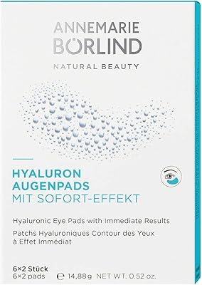 ANNEMARIE BÖRLIND Hyaluronic Acid Under Eye Mask – 6 Pairs