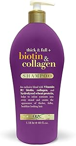 OGX Thick & Full Biotin Collagen Shampoo, 40 FL OZ Review
