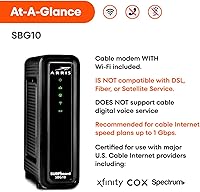 ARRIS SBG10 Cable Modem Router Combo — image 8