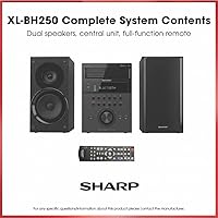 Sharp XL-BH250 5-Disc Micro Shelf Speaker System — image 7