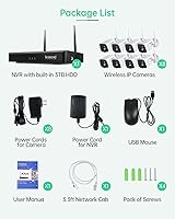 Firstrend W885M3T 5MP 8-Channel Wireless Security Camera System with 3TB HDD — image 8