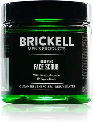 Brickell Men's Renewing Face Scrub 4 Ounce