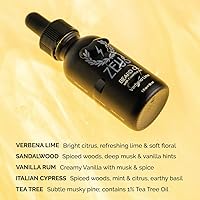ZEUS Natural Beard Oil Sandalwood 1oz — image 6
