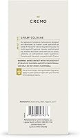 Cremo Spice & Black Vanilla Cologne 3.4oz — image 8