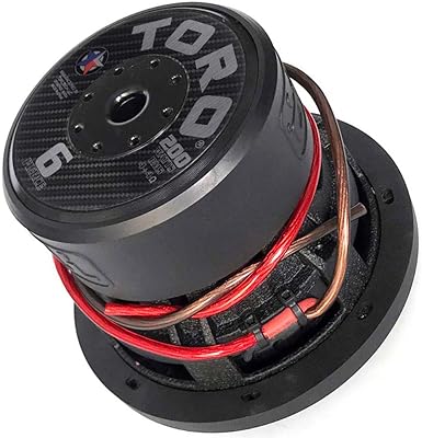 TORO TECH Fierce 6 6.5-Inch Car Audio Subwoofer