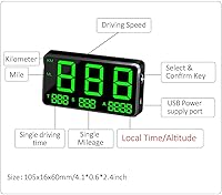 kingneed C60S HUD GPS Head Up Display — image 2