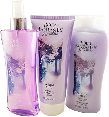 Body Fantasies Twilight Mist Fragrance Gift Set 3-Piece
