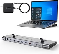 TobenONE USB-C Docking Station 3 Monitors & Dual Monitor — image 1