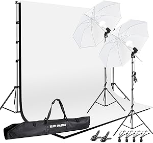 SLOW DOLPHIN Photography Studio Lighting Kit Review