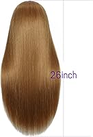 WeiRan Mannequin Head 99% Human Hair - Blond 27# — image 3