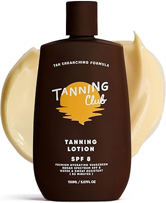 Tanning Club Tanning Lotion SPF 8 - 150ml