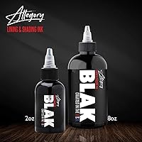 Allegory Tattoo Ink – Blak, Premium Black Tattoo Ink, 8oz — image 3