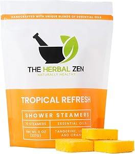Herbal Zen Tropical Refresh Shower Steamers with Citrus Essential Oils Review