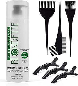 Alda Beauty Care Brazilian Keratin Hair Smoothing Treatment Blowout Straightening System 32 fl oz Review