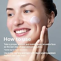 FARMSTAY Black Snail & Peptide 9 Perfect Cream, 1.85oz — image 8