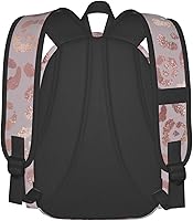 Rose Gold Leopard Skin Tote Backpack — image 6