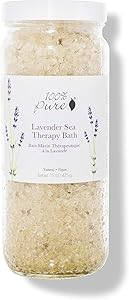100% PURE Lavender Sea Therapy Bath Soak 15 Oz Review